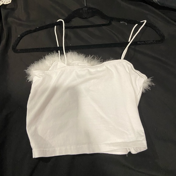 Butterfly Fuzzy Tank Top - Picture 2 of 2